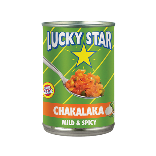 lucky star chakalaka hot & spicy
