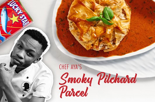 CHEF AYA’S Smoky Pilchard Parcel