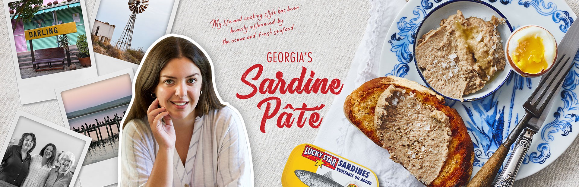 GEORGIA’S Sardine Pâté