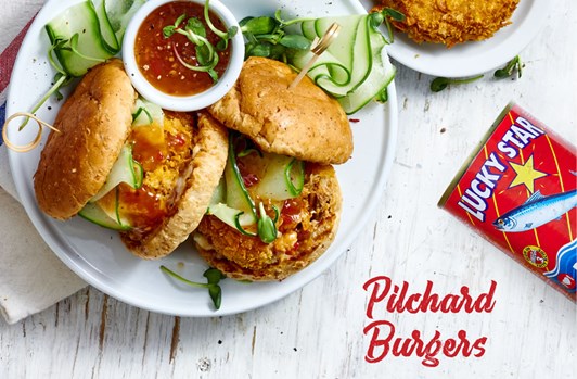 Pilchard Burgers