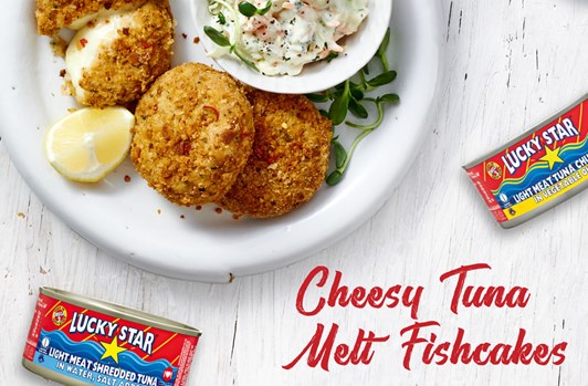 Cheesy Tuna Melt Fishcakes